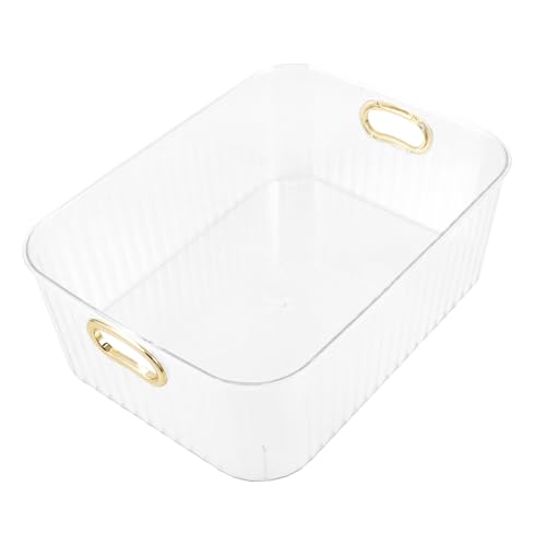 HAPINARY Kasten Für Kleine Gegenstände Handtaschenständer Lagerung Luftdicht -organizer-behälter Bürodekoration Anzeige Make-up-organizer Transparent Das Haustier von HAPINARY