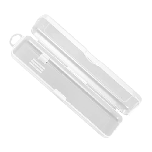 HAPINARY Kasten Transparente Zahnbürsten Box Reisezahnbürstenhalter Besteck-Tragekoffer travel Toothbrush case reisezahnbürste etui Unternehmen Zahnpasta Lagerregal Reisen von HAPINARY