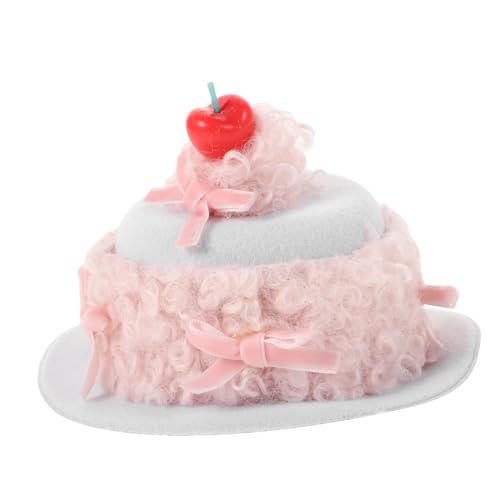 HAPINARY Kuchen-haarspange Für Mädchen Geburtstagshut-kopfstück Süße Essen-accessoires Party-haar-schmuck Lustiges Kostüm-teil von HAPINARY