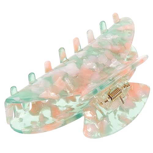 HAPINARY Klaue Clips Haarklammern Groß Für Frauen Mädchen Filigrane Haarklauenclips Langlebige Haarklammern Für Dickes Lockiges Feines Glatte Haar Für Zeremonien Geburtstage Alltag von HAPINARY