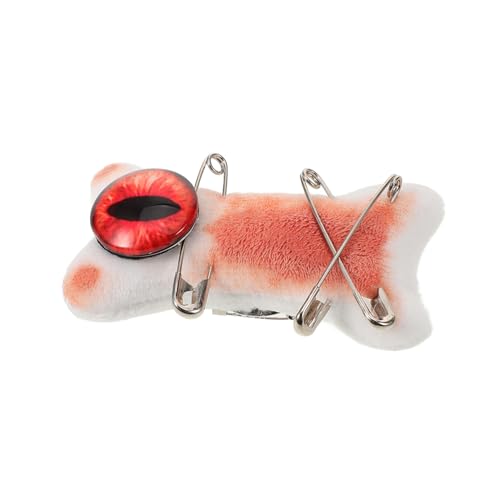HAPINARY Knochen Haarspange Clip Kleidung Brosche Gothic Haarnadel Rucksack Brosche Pin Haar Zubehör Für Frauen von HAPINARY