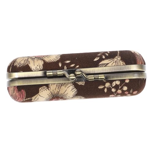 HAPINARY Kompakter Lippenstift Organizer Spiegel Robustes Aufbewahrungsetui für Frauen Tragbar Geeignet für Standard Lippenstifte Stilvolles Blumenmuster Langlebig und Praktisch für Alltag von HAPINARY