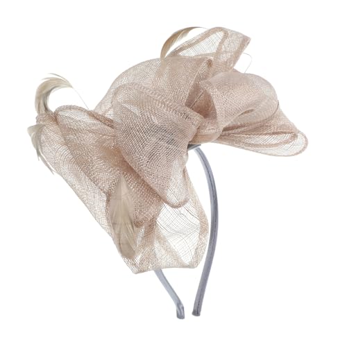 HAPINARY Derby-mützen Für Damen 2022 Hut Stirnband Für Die Teeparty Schmetterlings-stirnband Fascinator-stirnband Für Damen Fascinator-hüte Für Damen Derby-fascinator Braut Schleier Feder von HAPINARY