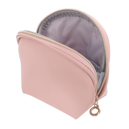 HAPINARY Leder Kosmetiktasche Reißverschluss Kleine Taschen Zur Organisation Reise Make-up Tasche Kosmetikbeutel Für Damen Aufbewahrungstasche von HAPINARY