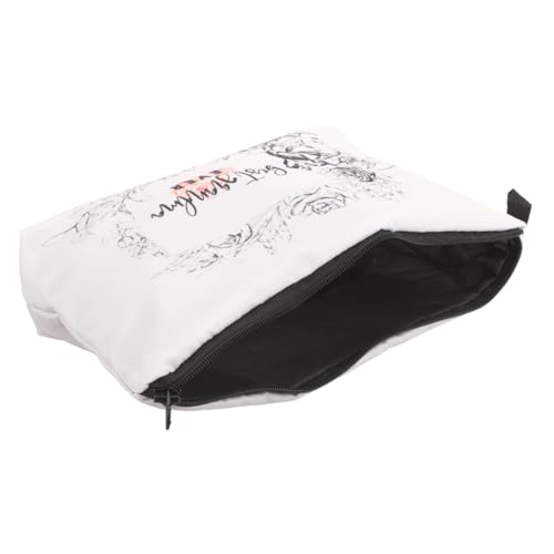 HAPINARY Reißverschlusstasche Für Damen Kleine Schminktasche Reise-Make-up-Tasche Mit Reißverschluss Organizer-Tasche Aus Polyester Kosmetiktasche Für Reisen Camping Und Fitnessstudio von HAPINARY