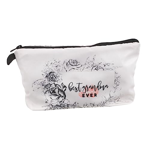 HAPINARY Kulturbeutel Mit Reißverschluss Kleine Kosmetiktasche Für Damen Tragbare Make up Organizer Tasche Aus Polyester Für Reisen Und Freizeit von HAPINARY