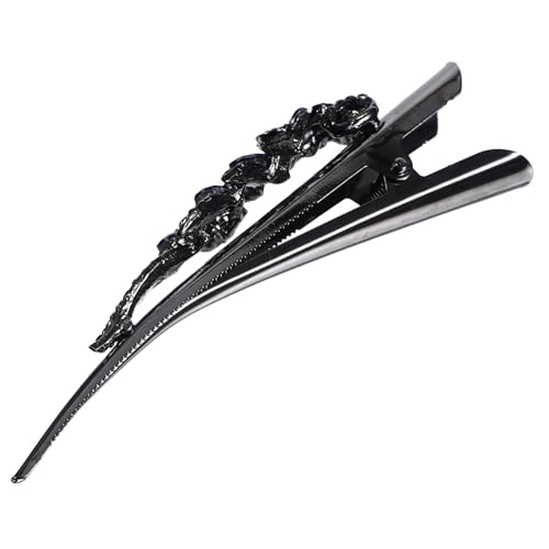 HAPINARY Kuhhorn Chuck Kopfschmuck, Entenschnabel Haarspange Für Frauen, Haarschmuck, Dekoration, Haarspangen, Modische Haarspangen, Haarspange Mit Strasssteinen, Dekorative, von HAPINARY