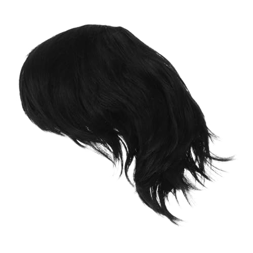 HAPINARY Kurze Cosplay Perücke Realistische Leichte Fasern Komfortabel für Frauen für Maskeraden Rollenspiele und Partyveranstaltungen von HAPINARY