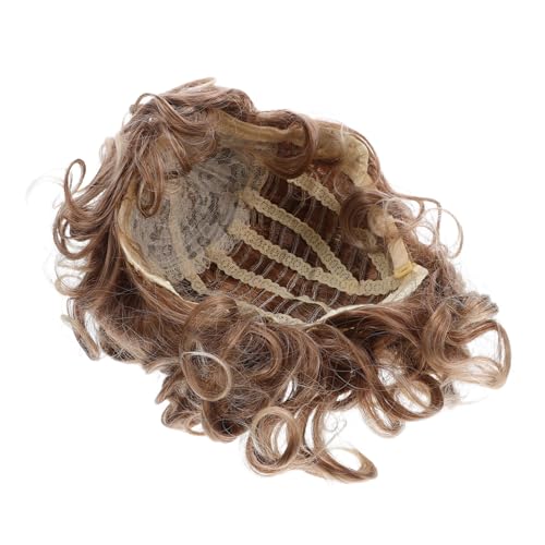 HAPINARY Kurze Lockige Perücke Für Damen Aus Kunsthaar Hitzebeständig Für Styling Für Partys Halloween Und Cosplay-events Leicht Zu Tragen Pflegen von HAPINARY