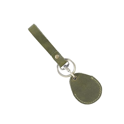 HAPINARY Lederkette Schlüsselanhänger für Bus und Münzhalter Handgefertigte Ledertasche für Zugangskarten Leicht und Praktisch für Alltag von HAPINARY