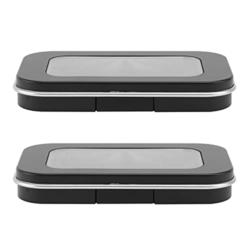 HAPINARY 2stücke Lidschatten-paletten Lidschatten-boxen Aus Kunststoff Kosmetische Lagerung Behälter Für Reisen Und Täglichen Gebrauch Zu Hause von HAPINARY