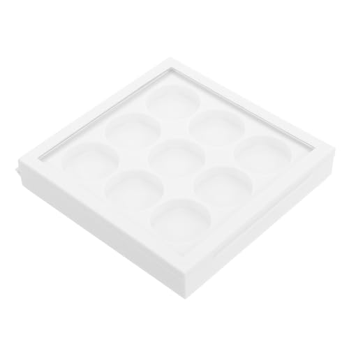 HAPINARY 9-grid Lidschatten Palette Organizer Leere Pfannen Erröten Highlighter Für Make-up von HAPINARY
