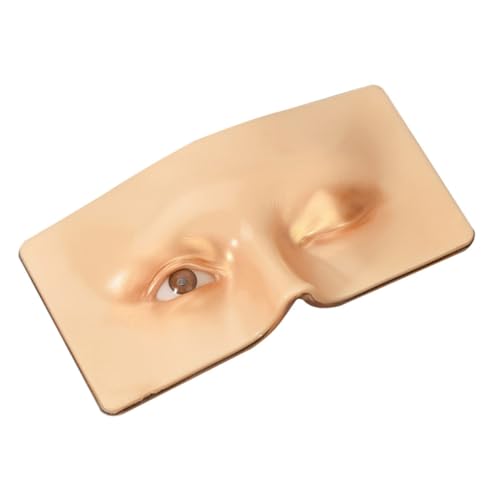 HAPINARY Lidschatten-übungsgesicht Simulations-gesichtsbrett Für Anfänger Kosmetisches Make-up-präparationstool Augenbrauenmodell Zum Trainieren von HAPINARY