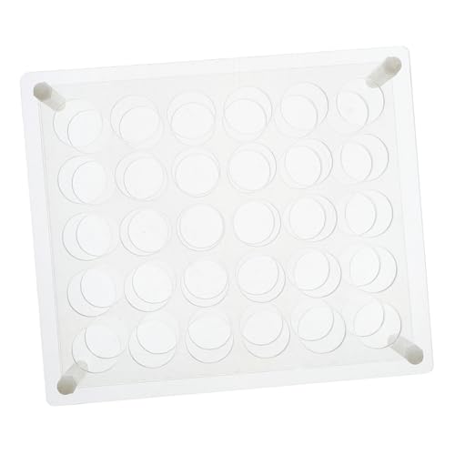 HAPINARY Lippenstift-organizer-ständer Aus Acryl Mit 30 Fächern Lipgloss- Make-up-präsentationsständer Lippenstifthalter Mit Großer Kapazität Für Den Schminktisch von HAPINARY