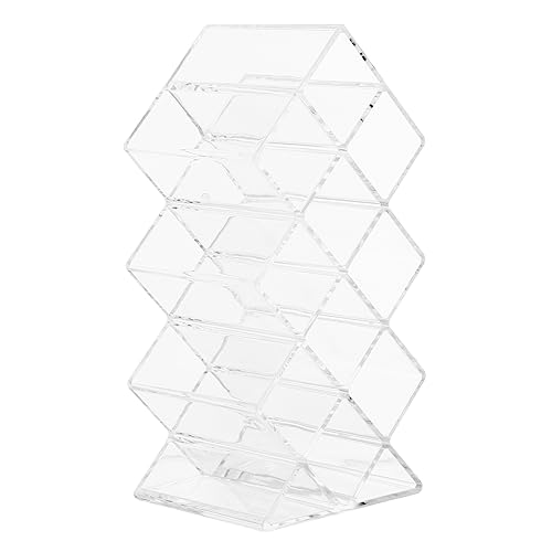 HAPINARY Lippenstifthalter Aus Acryl Lippenstifthalter Fischform Kit Zur Herstellung Von Lipgloss Halter Für Lippenstifte Favorisieren Lippenstift-organizer Regal Deckel Tasche Transparent von HAPINARY
