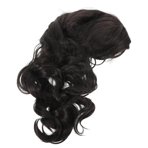 HAPINARY Long Curly Wavy Wig Realistic Natural-looking Middle Part Cosplay Costume Wig For Women Comfortable Fit Halloween Party Daily Wear von HAPINARY