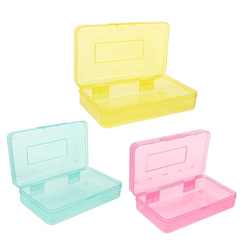 HAPINARY Kunststoff-federmäppchen Mit Großem Fassungsvermögen Tragbares Federmäppchen Für Schreibwaren Praktischer Bleistift-Organizer Für Schüler von HAPINARY