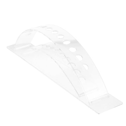 HAPINARY Augenbrauenstifthalter Aus Acryl Stiftständer Mit 12 Löchern Für Make-up-pinsel Schreibtisch-organizer von HAPINARY