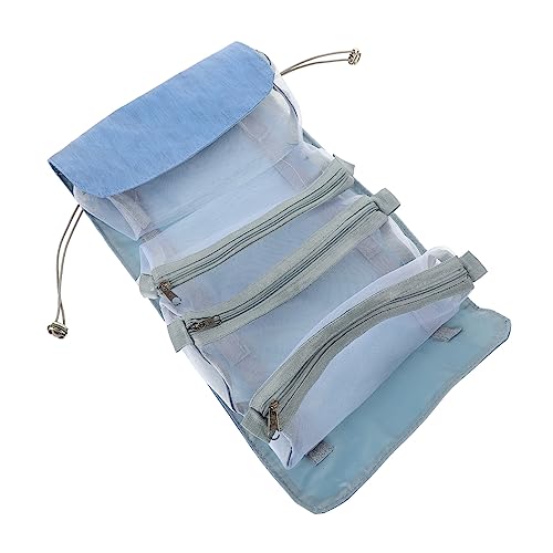 HAPINARY Kosmetiktasche Für Reisen Kulturbeutel Mit Reißverschluss Aufbewahrungstasche Für Make-up-Werkzeuge Schminktasche Für Damen Tragbare Organizer-Tasche Für Kosmetika von HAPINARY