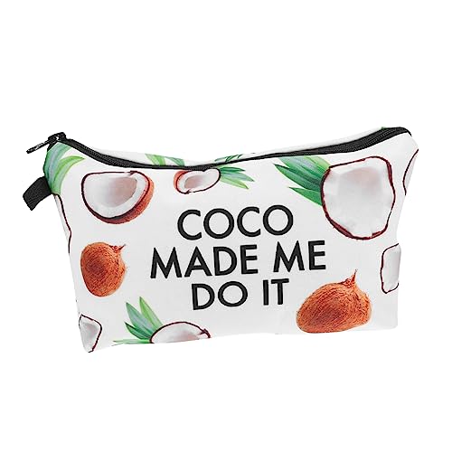 HAPINARY Kompakte Doppelseitige wasserdichte Kosmetiktasche Für Reisen Multifunktionale Aufbewahrung Für Make-up Toilettenartikel Und Kleine Utensilien Für Und Mädchen von HAPINARY