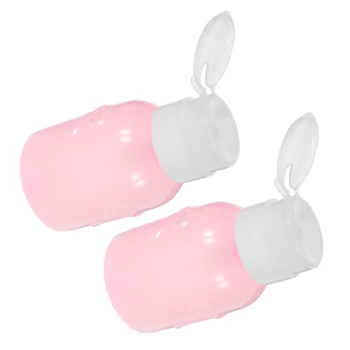 HAPINARY Make-up-entferner-flaschen in Reisegröße – 2er-pack Nachfüllbare Pumpflaschen Weite Öffnung Auslaufsicher Für Nagellackentferner HAPINARY Make-up-entferner-flaschen in Reisegröße – 2er-pack Nachfüllbare Pumpflaschen Weite Öffnung Auslaufsicher Für Nagellackentferner von HAPINARY