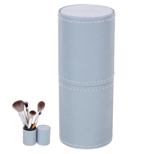 HAPINARY Schminkpinsel-organizer Aus Pu-leder Make-up-pinselhalter Schreibtisch-aufbewahrung Für Kosmetik Stifte Kämme Für Zuhause Büro Schlichtes Design Für Ordnung Und von HAPINARY