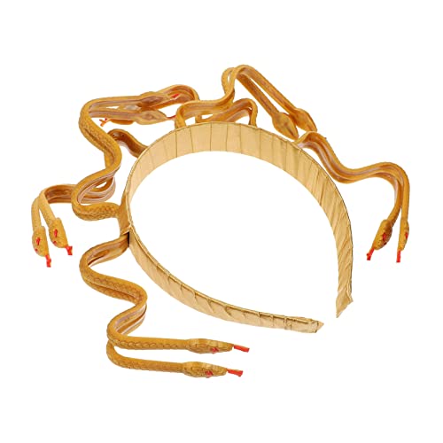 HAPINARY Medusa Schlangen Stirnband Dekoratives Cosplay Kopfschmuck Medusa Schlangen Kopfschmuck Für Partys Und Bühnenauftritte von HAPINARY