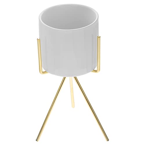 HAPINARY Pinsel Organizer Metall Schreibtisch Stifthalter Aufbewahrungsbox Make Up Pinselhalter Büro Stiftebehälter Tischaufsatz von HAPINARY