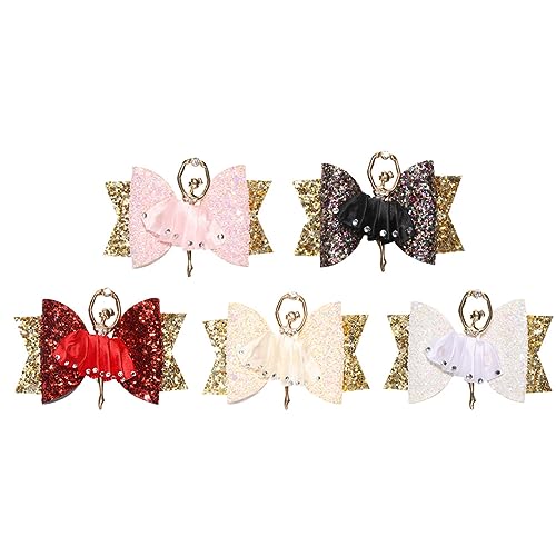 HAPINARY 5stücke Ballettmädchen Haarklammern Haaraccessoires Für Mädchen Für Partys Und Alltag Einzigartiges Design Mit Hochwertiger Verarbeitung von HAPINARY