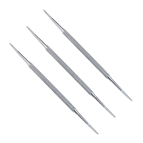 HAPINARY 3stücke Nagelhautschieber Aus Nagelhautentferner-löffel Nagelhautschäler-schaber Nagelschieber-löffel Für Professionelle Maniküre von HAPINARY