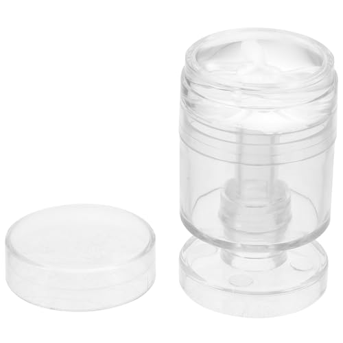 HAPINARY Nail Art Stamper mit Transparentem Drehbarem Silikon stempel und Schaber Präzise Positionierung für Professionelle Maniküre und DIY nageldesign Vielseitig Einsetzbar für von HAPINARY