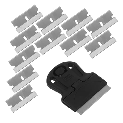 HAPINARY Nail Manicure Tool Set Edelstahl Rasierklingen-scraper mit Ersatzklingen Schneller Nagelkunst-schaber für Aufkleber Decals und Kleberentfernung Profi Diy-einsatz von HAPINARY