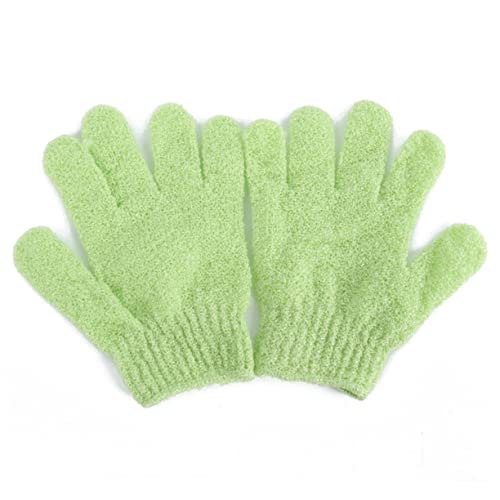 HAPINARY Nylon-duschhandschuhe 2 Stück Peeling-badehandschuhe Körperpeeling Peeling-handschuhe Dehnbar Für Männer Frauen Und Kinder von HAPINARY