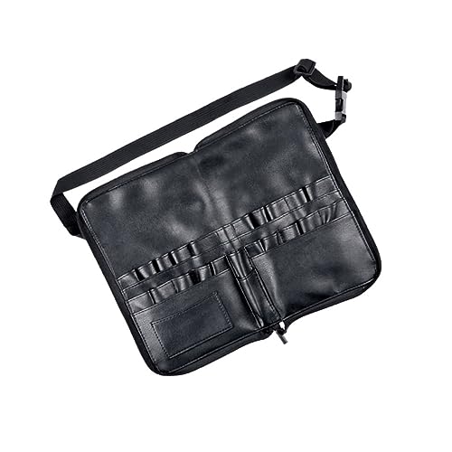 HAPINARY PU Kosmetiktasche mit Fächern für Kosmetikpinsel und Make Up Multifunktionale Tragbare Schminktasche für Damen Großer Stauraum Langlebiges Leichtes PU Material für Reisen und von HAPINARY