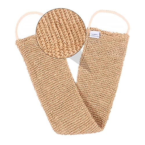 HAPINARY Peeling Duschgürtel Aus Ramie Und Jute Badeschrubber Für Rückenschrubber Körperschrubber Badetuch Badezubehör von HAPINARY