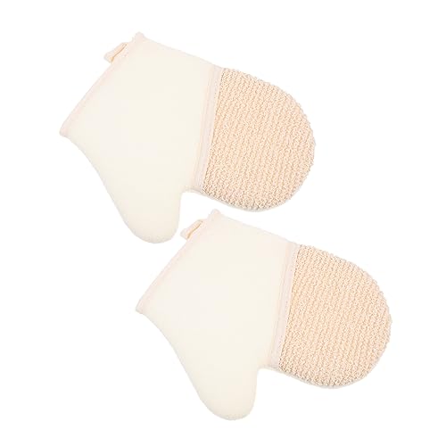 HAPINARY Peeling-badehandschuhe 2er Satz Badeschrubber Für Körperreinigung Badetücher Zur Peelingbehandlung Und Massage von HAPINARY