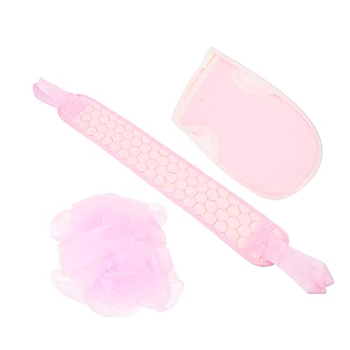 HAPINARY Peeling-körperschrubber Satz Badehandschuh Für Zuhause Seifenschaum-werkzeug Rückenschrubber Badetuch Mit Dichter Struktur Für Gründliche Reinigung von HAPINARY