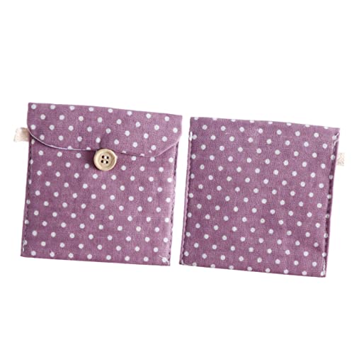 HAPINARY Periode Tasche Damenbindenhalter Aus Leinen Schlichte Geheimtasche Menstruationsbeutel Für Damen Und Mädchen von HAPINARY