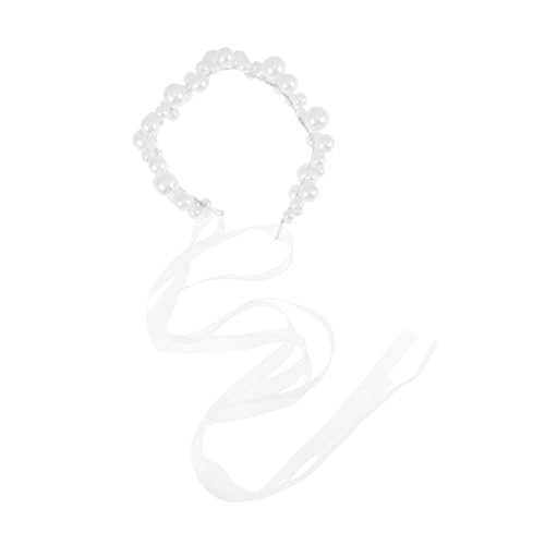HAPINARY Perlen Stirnband Für Damen Hochzeits Haarreif Aus Kunstperlen Modischer Haar Accessoire Für Festliche Anlässe von HAPINARY