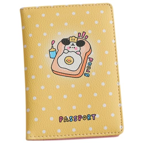 HAPINARY Pu Leder Reisepasshülle Kartenetui Für Damen Herren Reiseutensilien Schutz Beutel von HAPINARY