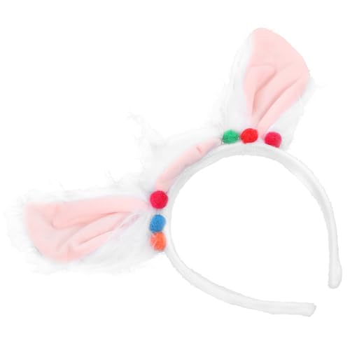 HAPINARY Realistisches Alpaka Ohr Stirnband aus Weichem Material Leicht und Hautfreundlich Langlebiges Kostüm Accessoire für Halloween Cosplay Party und Erwachsenen Kopfschmuck von HAPINARY