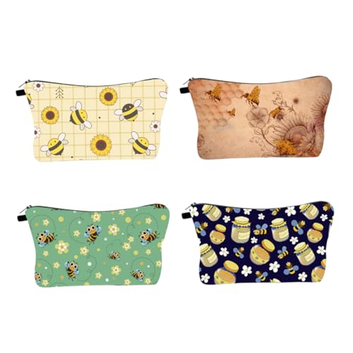 HAPINARY Reise Kosmetiktasche Aus Polyester Wasserabweisend Und Strapazierfähig Mit Reißverschluss Als Kulturbeutel Und Reise-Organizer Geeignet HAPINARY Reise Kosmetiktasche Aus Polyester Wasserabweisend Und Strapazierfähig Mit Reißverschluss Als Kulturbeutel Und Reise-Organizer Geeignet von HAPINARY