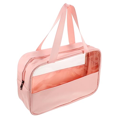 HAPINARY Durchsichtige Reisetasche Für Make-up Leicht Und Langlebig Mit Hängern Für Kosmetik Und Flüssigkeitsbehälter Für Damen Und Herren von HAPINARY