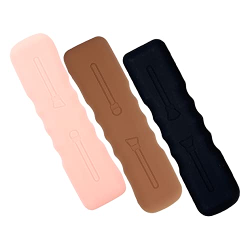 HAPINARY Silikon-Make-up-Pinsel-Tasche Kosmetikpinsel-Organizer Aufbewahrungsbeutel Für Reise Leicht Und Langlebig Klein Und Kompakt Für Pinsel Und Kleinteile von HAPINARY