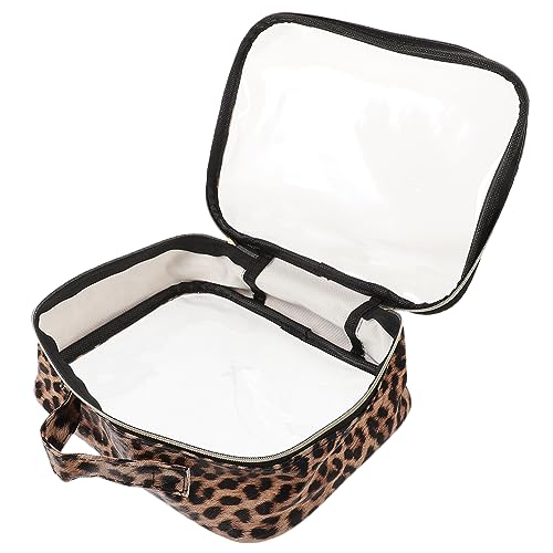 HAPINARY Großer Wasserdichter Kosmetikbeutel Für Reisen Fächer-Organizer Für Make-up Und Toilettenartikel Tragbare Kultur Und Schminktasche Mit Hohem Fassungsvermögen von HAPINARY