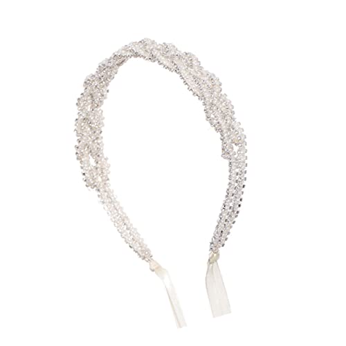 HAPINARY Braut Haarschmuck Handgefertigte Beaded Kopfband Für Hochzeiten Festliche Anlässe Und Partys Headdress Für Brautjungfern Und Besondere Gelegenheiten von HAPINARY