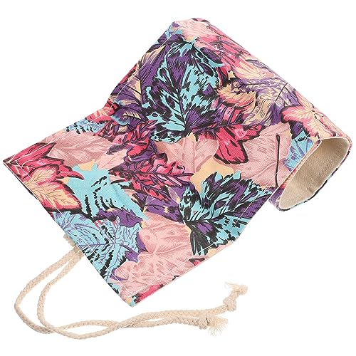 HAPINARY Großer Kapazität Federmäppchen Canvas Roll-up Bleistift Organizer Für Künstler Und Schüler Fächer Für Buntstifte Und Schreibwaren Praktisch Und Tragbar von HAPINARY