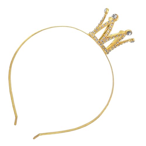 HAPINARY Stirnband für Kinder Kopfschmuck für den Abschlussball Partyzubehör Abschlussball-Stirnband Tiara Haarreifen Haarschmuck Hochzeit Krone Partybedarf Kopfbedeckung Braut von HAPINARY