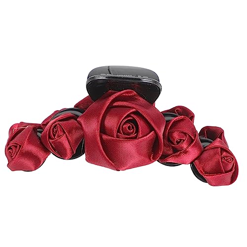 HAPINARY Blumenhaarspange Für Damen Große Rosen-krallenklammern Haarklammern Aus Plastik Haarklammern Für Hochzeit Und Partys von HAPINARY