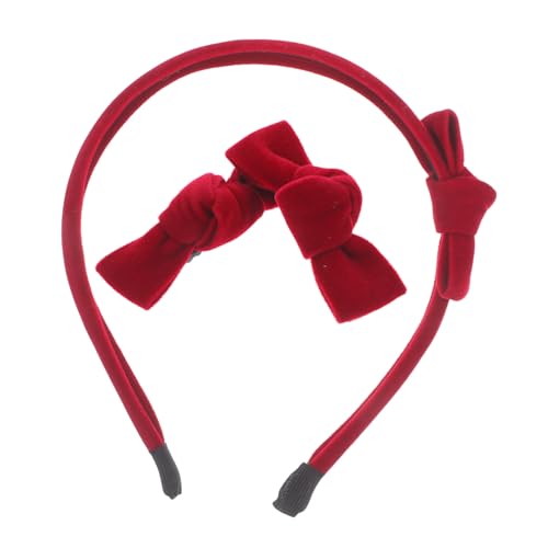 HAPINARY Samt Haarbänder Mit Geknoteter Schleife Für Damen Haarschleifen Aus Samt Haarband Aus Für Mädchen Kopfbedeckung Mit Samschleife Für Cosplay Und Partys von HAPINARY
